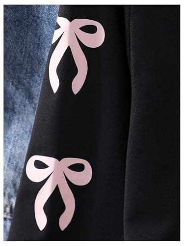 SOLY HUX Girl's Cute Shirts Y2k Jersey Tops Long Sleeve Crew Neck T-Shirt Teen Girl Clothes thumbnail 4