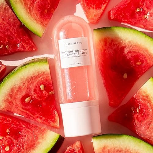Glow Recipe Watermelon Glow Facial Spray + Hydrating Mist - Ultra-Fine Face Mist with Hyaluronic Acid + Hibiscus AHA to Refresh Dry Skin & Enhance Dewy Makeup - Suitable for All Skin Types (75ml) thumbnail 3