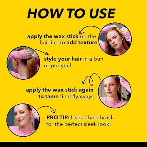got2b glued on-the-go wax stick, 1.8oz, sleek and slick styles, style your hair without the crunch, helps control frizz thumbnail 8