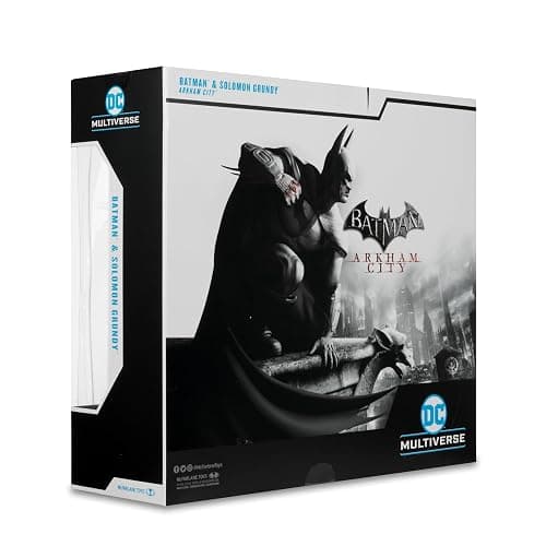 McFarlane Toys - DC Multiverse Batman & Solomon Grundy (Arkham City) 7in Action Figure and Mega Figure 2pk Gold Label thumbnail 13