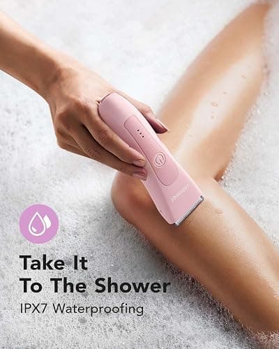 MANSPOT LADYSPOT™ Hair Finishing Trimmers, with 3 Guard and Replaceable Ceramic Blade Heads, LADYSPOT™ Hair Shaver Kit Sets (Women-Pink-Version) thumbnail 4