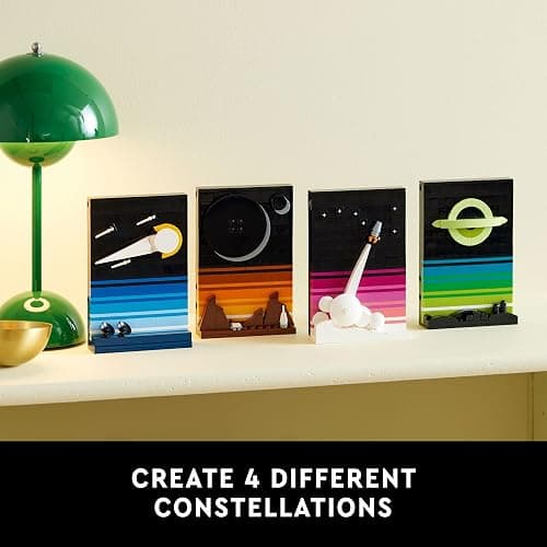 LEGO Ideas Tales of The Space Age Building Sets of Comets, Black Hole, & More for Adults 18+ - Space Themed DIY Crafts Kit for Display - Astronomy Gifts Idea - 21340 thumbnail 6