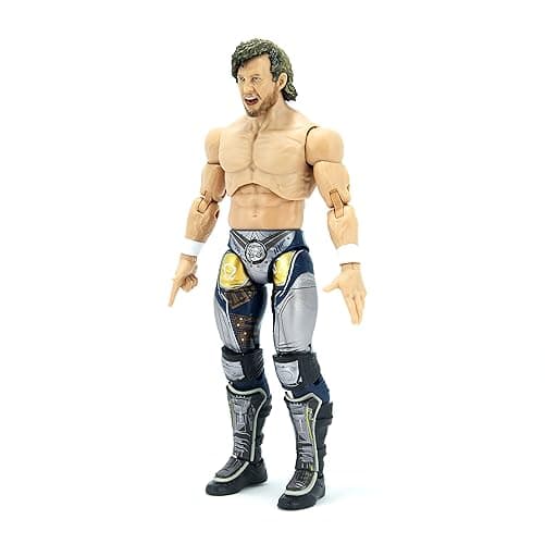 All Elite Wrestling Unrivaled Collection Tag Team Pack - Kenny Omega and Hangman Adam Page Action Figures, Plus Accessories - Amazon Exclusive - Tag Team Pack thumbnail 3