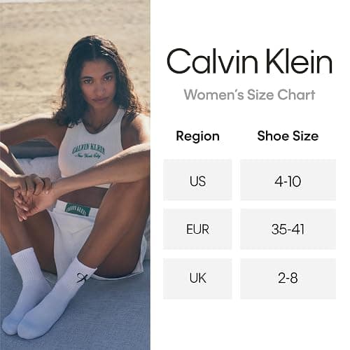 Calvin Klein Womens 12 Pack Breathable Cushioned Quarter Ankle Socks | Breathable Moisture Wicking With a Padded Footbed and Targeted Arch Support, All Day Comfort for Running, Gym and Sports thumbnail 6