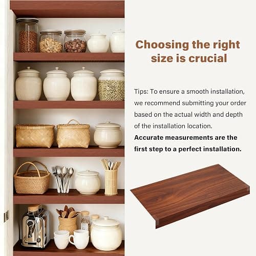 Wire Rack Covers, 32*12 Inch Shelf Covers for wire Shelving, Easy to Cut Closet Wires Shelf Cover-0.31 inch Thick(Not Wood) Moisture Resistant Durable Shelves Cover, Easy Install for Pantry, Kitchen thumbnail 2