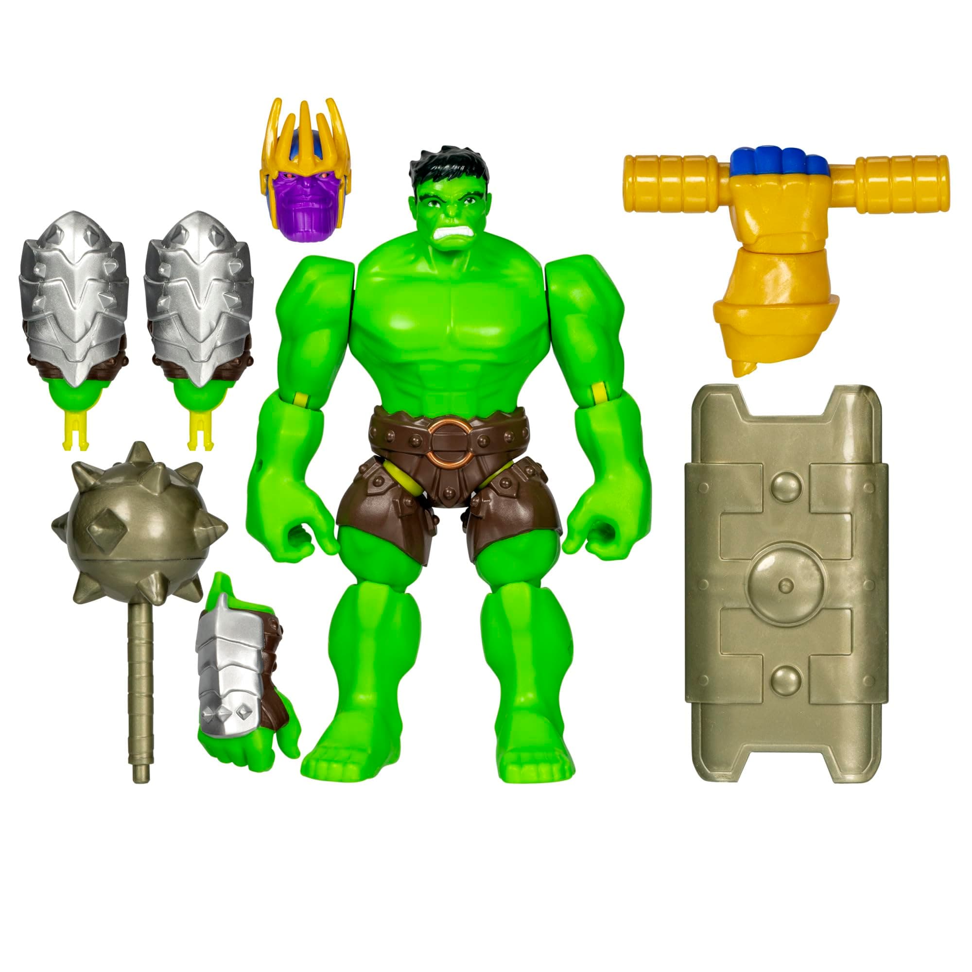 AVENGERS MixMashers Marvel Hulk Customisable Deluxe Mix and Match Action Figure & Accessories - Image 1