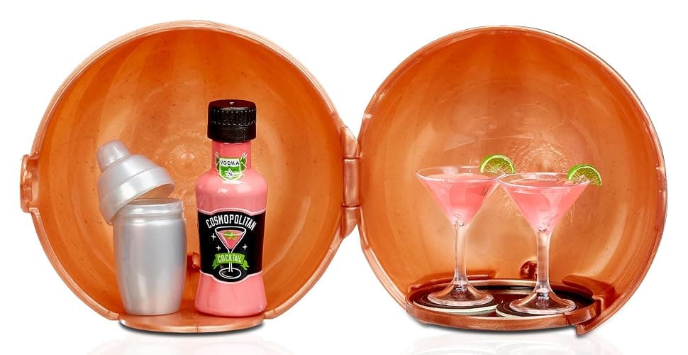Make It Mini Happy Hour (3 Pack) Mini Collectibles - MGA's Miniverse, Blind Packaging, DIY, Resin Play, Replica Cocktails, NOT Edible, Collectors, 21+ thumbnail 4