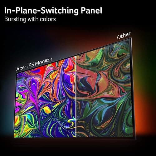 Acer 27in FHD 1920x1080 IPS 120Hz Gaming Monitor | Office KB272 G0bi | 1ms, AdaptiveSync, sRGB 99%, HDMI, VGA, VESA Mountable, Bluelight Filter thumbnail 6