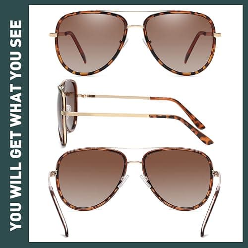 Polarized Aviator Sunglasses for Women thumbnail 5