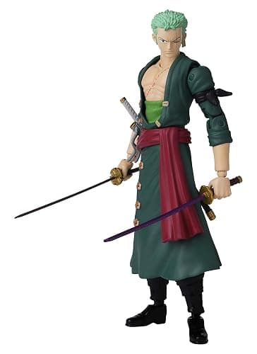 ANIME HEROES - One Piece - Roronoa Zoro Action Figure | One Piece 6 Inch Action Figure Anime Heroes - Roronoa Zoro thumbnail 6