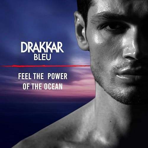 Guy Laroche Drakkar Bleu - Iconic Designer Fragrance - Powerful, Aquatic & Fresh Eau de Parfum - Aquatic Fougère - Long Lasting Mens Cologne - Day and Evening Scent 3.4 Fl Oz thumbnail 4