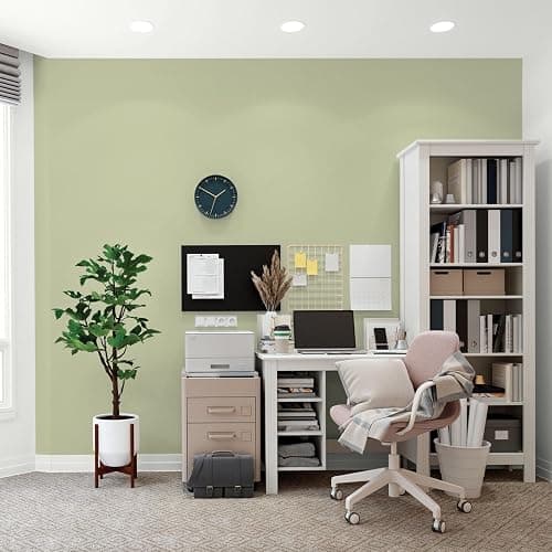 Glidden Total Interior Wall Paint & Primer All-in-One, Sage Splendor/Green, Flat, 1 Gallon thumbnail 2