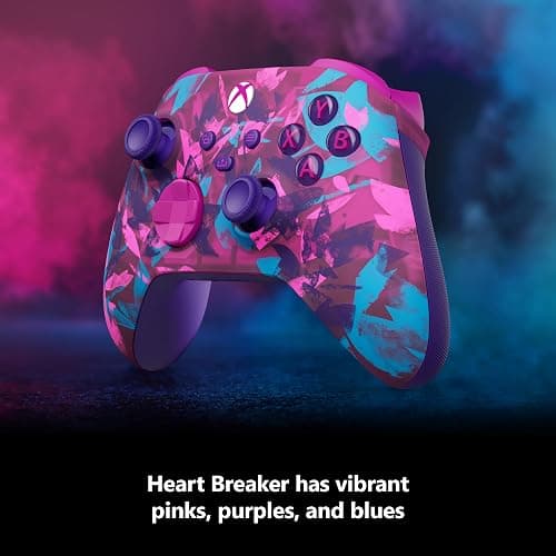 Xbox Wireless Controller Heart Breaker Special Edition - Wireless & Bluetooth Connectivity - New Hybrid D-Pad - New Share Button - Featuring Textured Grip thumbnail 2