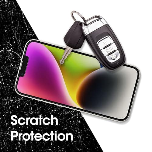OtterBox TRUSTED GLASS Screen Protector for iPhone 14, iPhone 13 & iPhone 13 Pro, Flawless Touch Response, Fingerprint Resistant, Precision Fit, Vibrant Clarity thumbnail 5