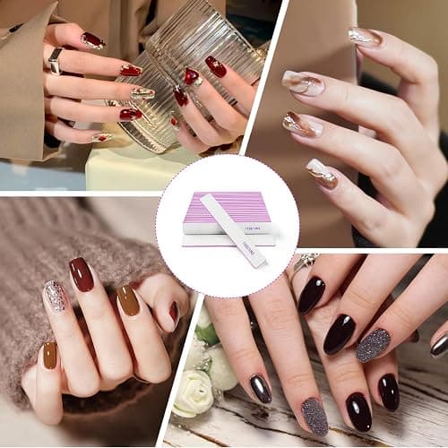 Ekrnlyi Nail Files (18 Pack), 100/180 Grit Double Sided Emery Boards for Natural & Acrylic Nails, Reusable Manicure for Women & Men, Professional Fingernail Filer & Lima de Uñas for Salon & Home Use thumbnail 7