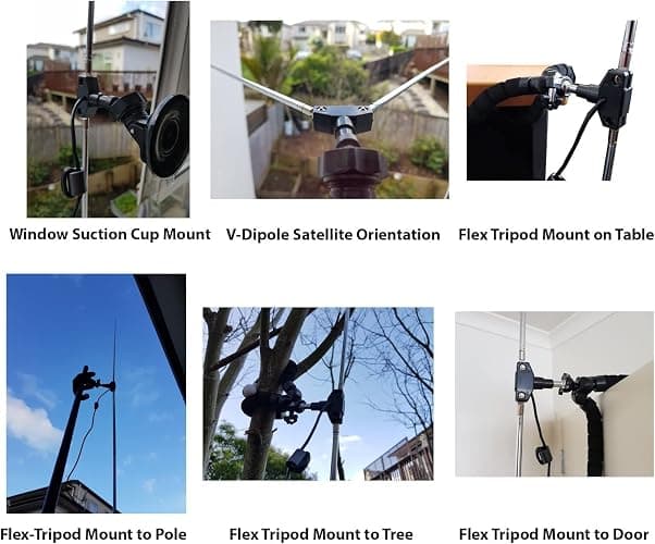 RTL-SDR Blog V4 R828D RTL2832U 1PPM TCXO HF Bias Tee SMA Software Defined Radio with Dipole Antenna Kit thumbnail 7