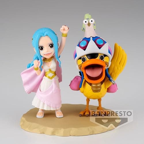 Banpresto - One Piece - Log Stories - Nefertari Vivi & Karoo, Bandai Spirits World Collectable Figure thumbnail 5