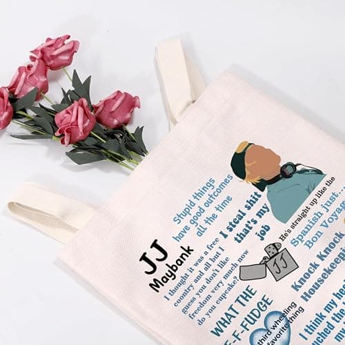 MYSOMY Outer TV Show Inspired Gift JJ Maybank Shoulder Bag OBX Tote Bag Pogue Friends Gift TV Show Fans Gift thumbnail 3