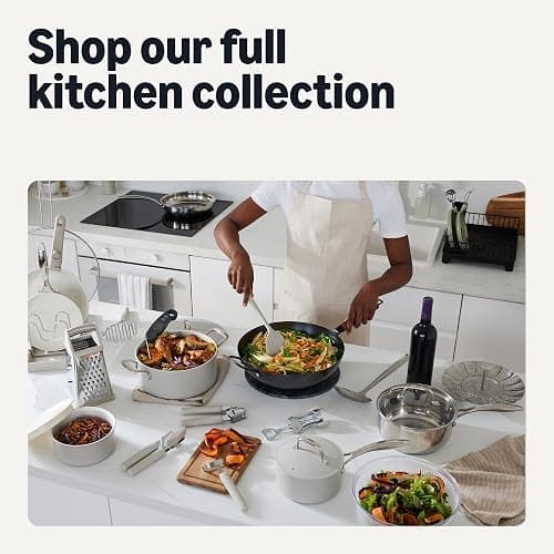 Amazon Basics Stainless Steel Cookware Set, 5-Piece, All Cooktop Friendly, Dishwasher-Safe, Induction Compatible thumbnail 7
