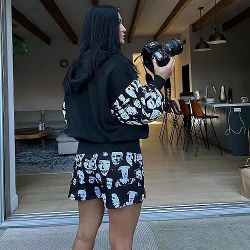 DIOTSR Mens Graphic Print Shorts Cool Mesh Basketball Shorts Casual Flat Front Shorts Summer Drawstring thumbnail 6