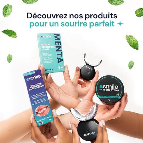 EASY SMILE - Kit de Blanchiment Dentaire Professionnel avec Lampe LED 16X - 3 Gels pour un Blanchiment Rapide et Efficace, Élimine les Taches Profondes (Kit de blanchiment) thumbnail 9