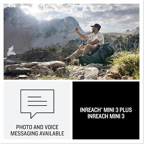 Garmin inReach Mini 3 Plus Satellite Communicator Color Touchscreen Bundle | For Off-Grid Messaging, SOS & Location Sharing | Interactive SOS | LiveTrack | 350-Hour Battery + More thumbnail 8