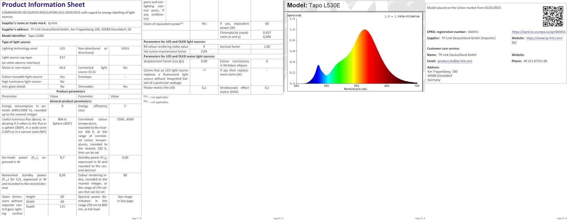 Tapo TP-Link Wi-Fi Light Bulb, Multicolour, E27, 60W Equivalent, Preset, Schedule & Timer, Sunrise and Sunset Modes, Voice & APP Control, Away Mode, No Hub Required (Tapo L530E) thumbnail 17