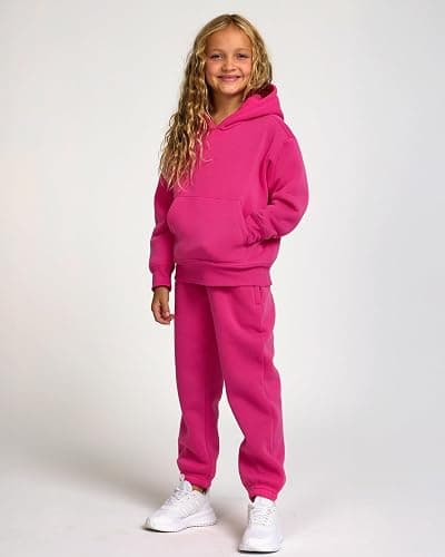 PURE CHAMP Girls Sweatpants 3 Pack Fleece Athletic Joggers, Teen Sweat Pants with Zipper Pockets and Drawstring Size 4-16 thumbnail 4