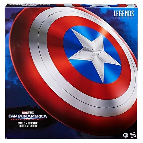 Marvel Legends Series Captain America Shield, Captain America: Brave New World Collectible Adult Premium Roleplay Item thumbnail 3