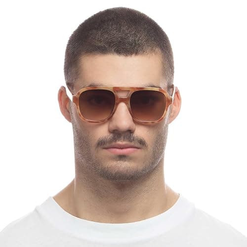 AIRE Whirlpool Sunglasses - Vintage Tort, Aviator, Unisex, 70s Hollywood Style thumbnail 5