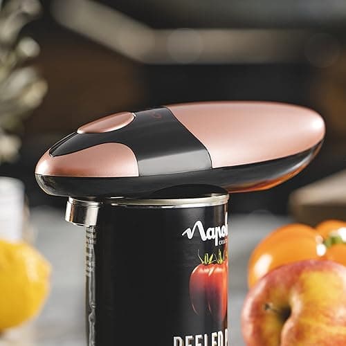 Cooks Professional Electric Can Opener | Automatic Cordless Tin Opener for Arthritic & Arthritis Hands | Hands Free Operation Can Openers | One Touch Design (Copper & Black) thumbnail 3