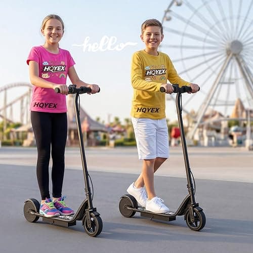 Electric Scooter - E Scooter Adults and Kids | 500W/250W Motor, 10-20 Miles Max Range, APP Control, Double Braking, 8.5"/6.5" Tire, Lightweight EScooter thumbnail 9