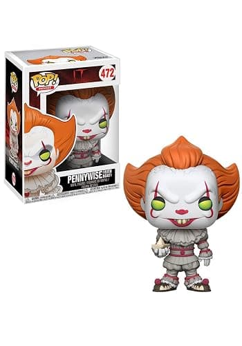 Funko Pop Movies: It - Pennywise with Boat - (Styles May Vary) Collectible Figure - Collectable Vinyl Figure - Gift Idea - Official Merchandise - Toys for Kids & Adults - Horror Fans thumbnail 4