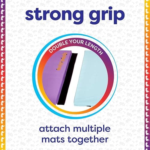 Antsy Pants Tumbling Mat for Kids – Gymnastics Mat, Easy to Clean, Sturdy, Foldable Tumbling Mats, Padded, Lightweight, Portable, Gymnastics Equipment for Active Play thumbnail 6
