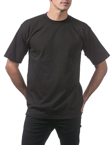Pro Club Men's Heavyweight Cotton Short Sleeve Crew Neck T-Shirt thumbnail 4