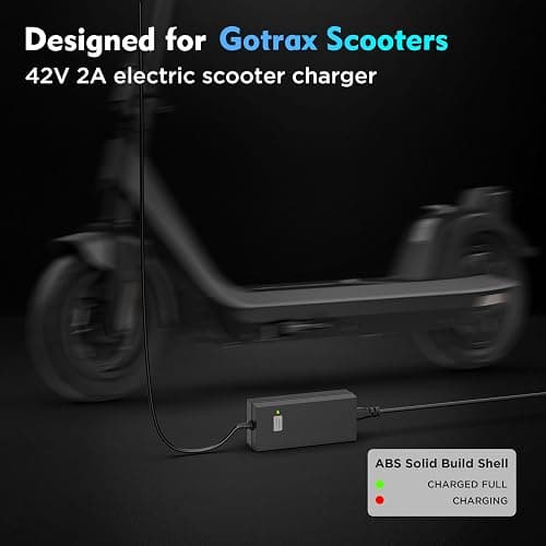 EVAPLUS SGS Certified 42V 2A Fast Charger with 3 Types of Connectors, for 36V Lithium Batteries- Compatible with Pocket Mod, Sports Mod, Electric Scooters thumbnail 5