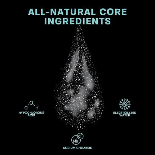 BASE LABORATORIES Piercing Aftercare Hypochlorous Acid Spray PRO 8 oz, HOCl | Ear Piercing Cleaner, Nose Aftercare Spray, HOCl Saline Mist, Keloid Bump Care, Wound Wash, Belly Piercing thumbnail 2