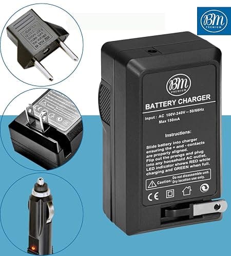 BM Premium NP-40 Battery and Charger Compatible with Casio Exilim EX-Z600, EX-Z700, EX-Z750, EX-Z1000, EX-Z1050, EX-Z1080, EX-Z1200 Digital Cameras thumbnail 5