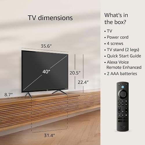 Amazon Fire TV 40" 2-Series, HD smart TV with Fire TV Alexa Voice Remote, stream live TV without cable thumbnail 6