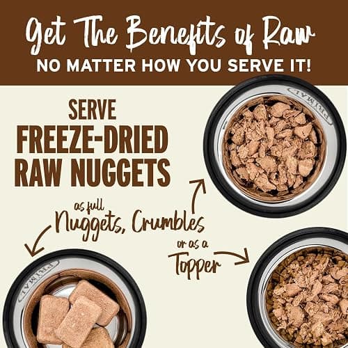 Primal Freeze Dried Raw Dog Food Nuggets, Duck, Complete & Balanced Meal, Also Use as Topper or Treat, Premium, Healthy, Grain Free, High Protein Raw Dog Food, 14 oz thumbnail 4