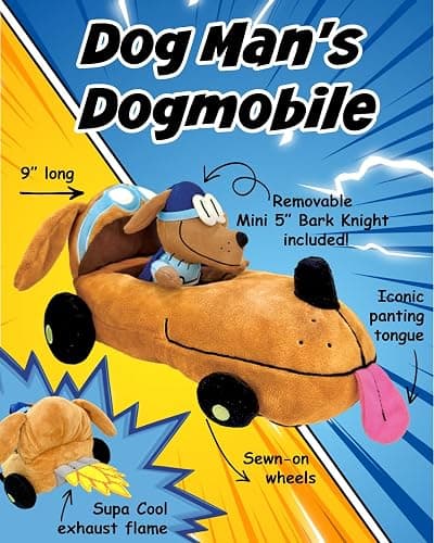 Dog Man's Dogmobile Plush: 10 thumbnail 4