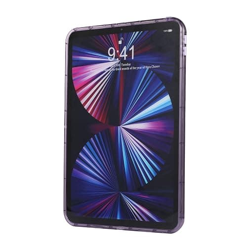Bumper Case for iPad Air 13" (M4 2026)(M3 2025)(M2 2024), iPad Pro 12.9" 2018-2022 Case, Techcircle Clear Stylish Down Jacket Design Soft TPU Shockproof Protective Light Back Cover, Purple thumbnail 2