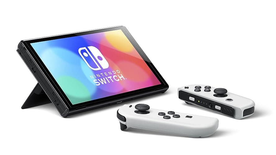 Nintendo Switch – OLED Model w/White Joy-Con thumbnail 4