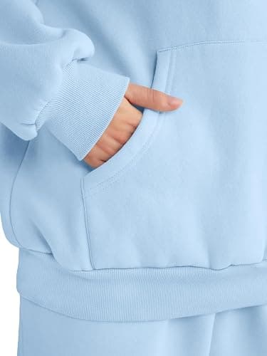 AUTOMET Womens 2 Piece Outfits Lounge Hoodie Sweatsuit Sets Plus Size Fall Fashion Clothes Airport Travel Pants Tracksuits thumbnail 6