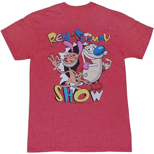 Ren and Stimpy Show T-Shirt-Medium - Image 1
