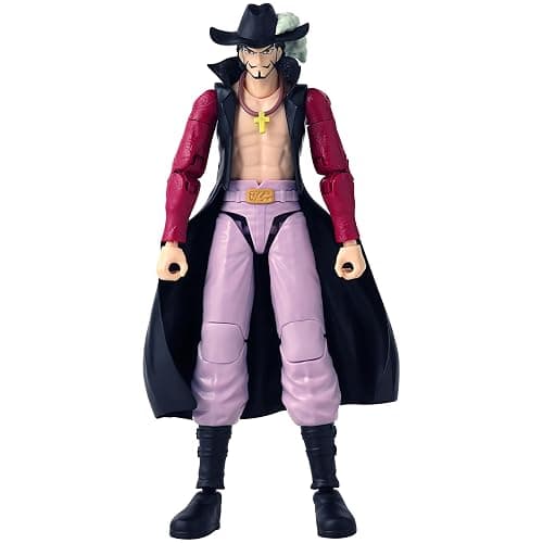 ANIME HEROES - One Piece - Dracule Mihawk Action Figure | One Piece 6 Inch Action Figure Anime Heroes - Dracule Mihawk thumbnail 2