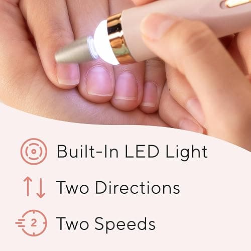 Finishing Touch Flawless Salon Nails Kit, Electronic Nail File and Full Manicure and Pedicure Tool thumbnail 8