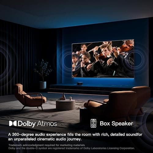FPD 43 Inch Smart TV, 4K UHD LED Flat Screen Google TV with Google Cast, Bluetooth, HDMI, Streaming Live, HDR 10, Dolby Vision, Ultra Slim Television(Canvas-Series, CG43-C3, 2025) thumbnail 3