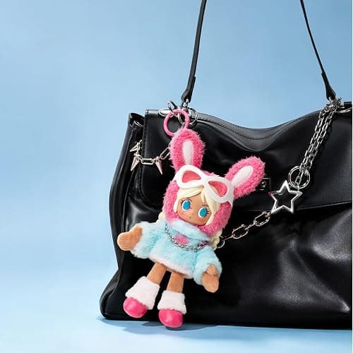 POP MART Peach Riot Fruit Punch Series Plush Doll Pendant - Poppy, Vinyl Plush Pendant, Bag Charm, Collectible Holiday Birthday Gifts for Kids Adults thumbnail 7