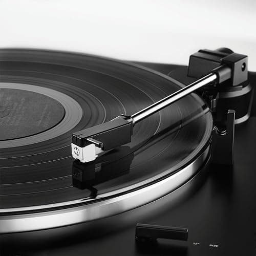 Audio-Technica AT-LP60XBT-BK Fully Automatic Wireless Belt-Drive Turntable (Black) (ATLP60XBTBK) thumbnail 7